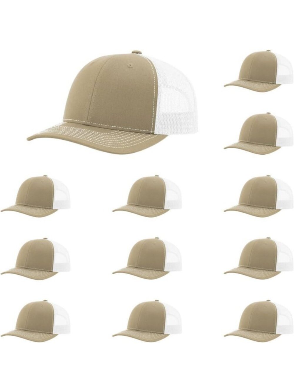 Classic Six-Panel Adjustable Snapback Trucker Cap - Stylish & Comfortable Hat